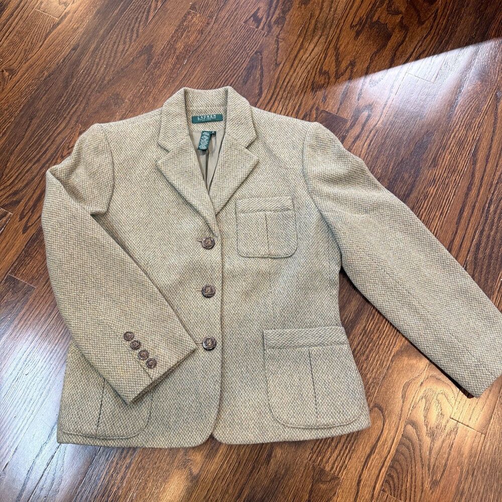 Lauren Ralph Lauren, Wool Jacket, Women's 6P, EUC